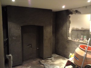 Tanking and waterproofing plastering.