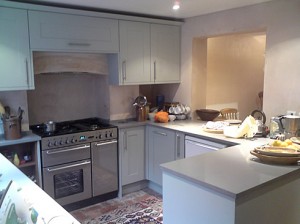 Finished damp proofing work.